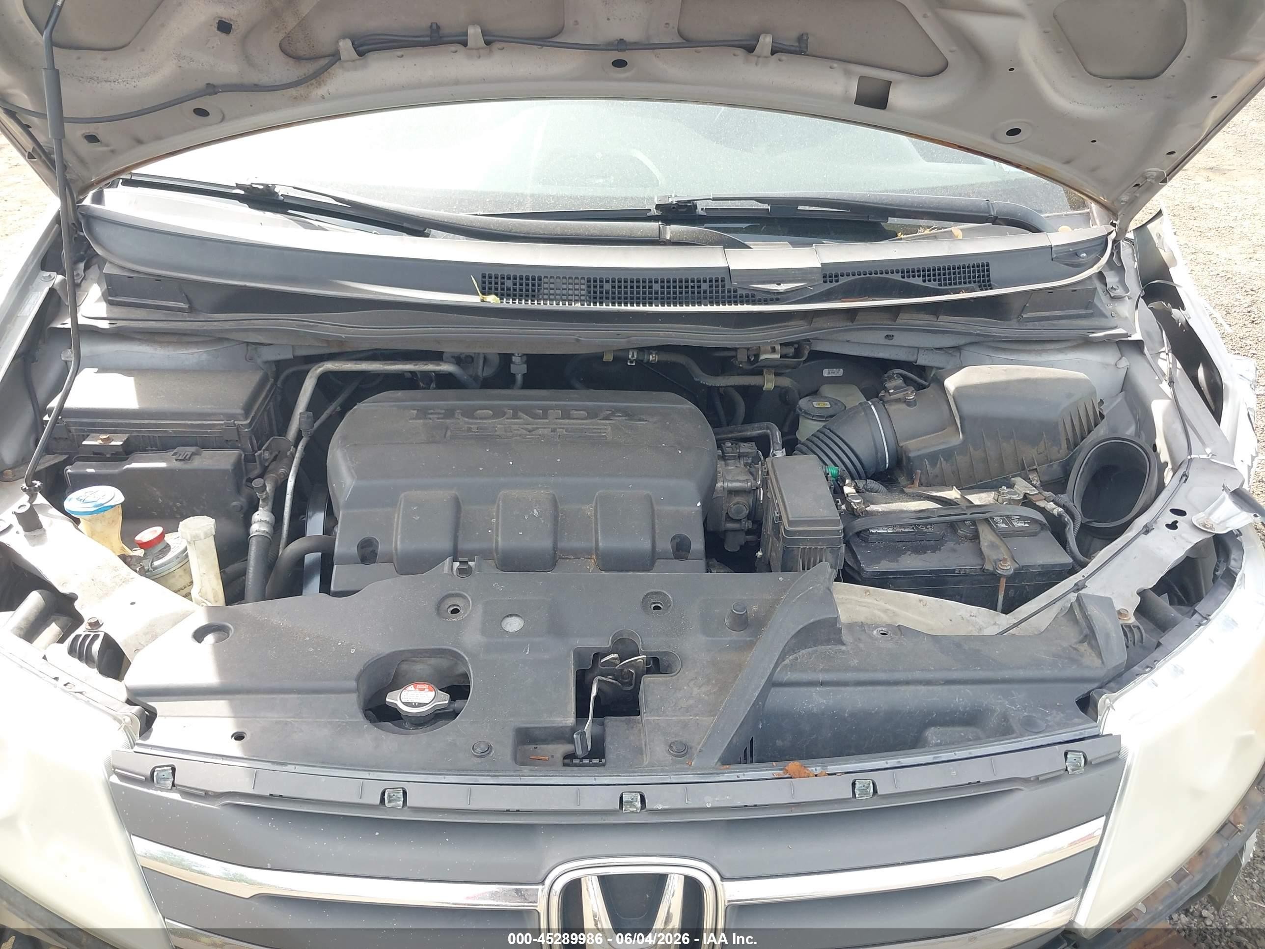 2012 Honda Odyssey Ex-l Серебряный vin: 5FNRL5H67CB050002