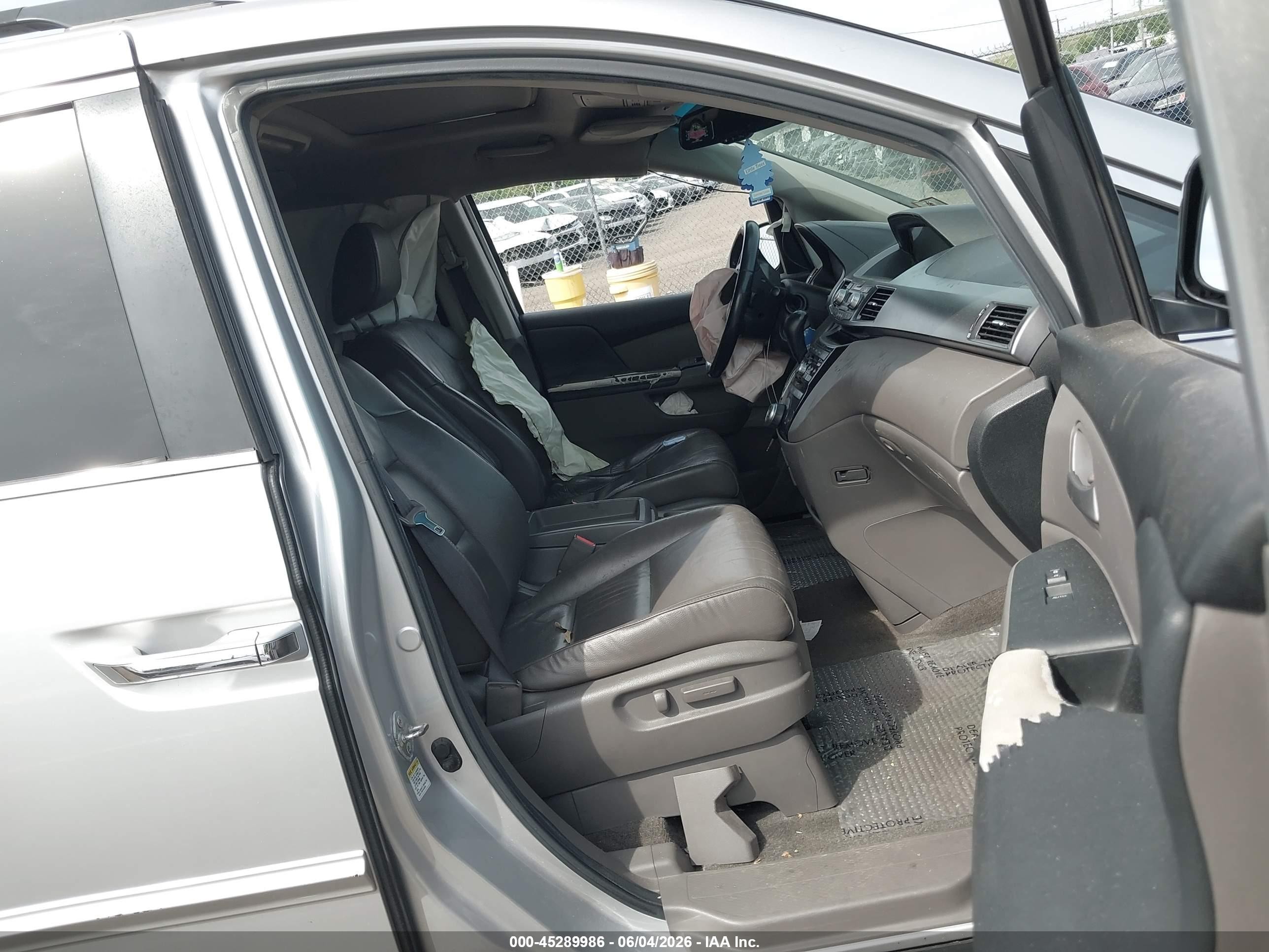 2012 Honda Odyssey Ex-l Серебряный vin: 5FNRL5H67CB050002