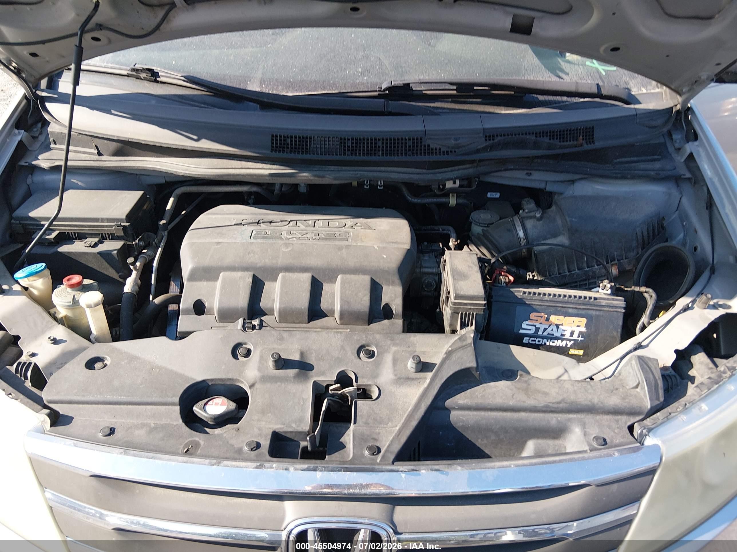 2012 Honda Odyssey Ex-l Silver vin: 5FNRL5H67CB051036