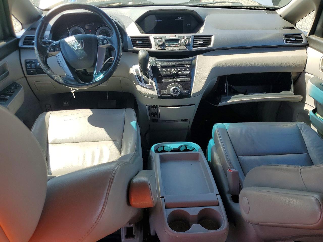 2012 Honda Odyssey Exl Silver vin: 5FNRL5H67CB091178