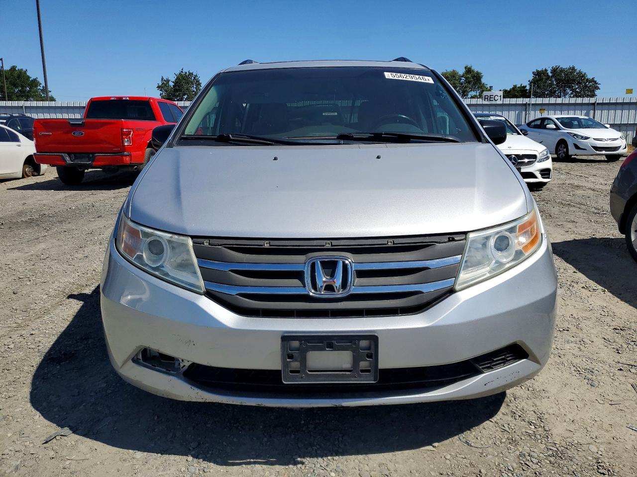 2012 Honda Odyssey Exl Silver vin: 5FNRL5H67CB091178