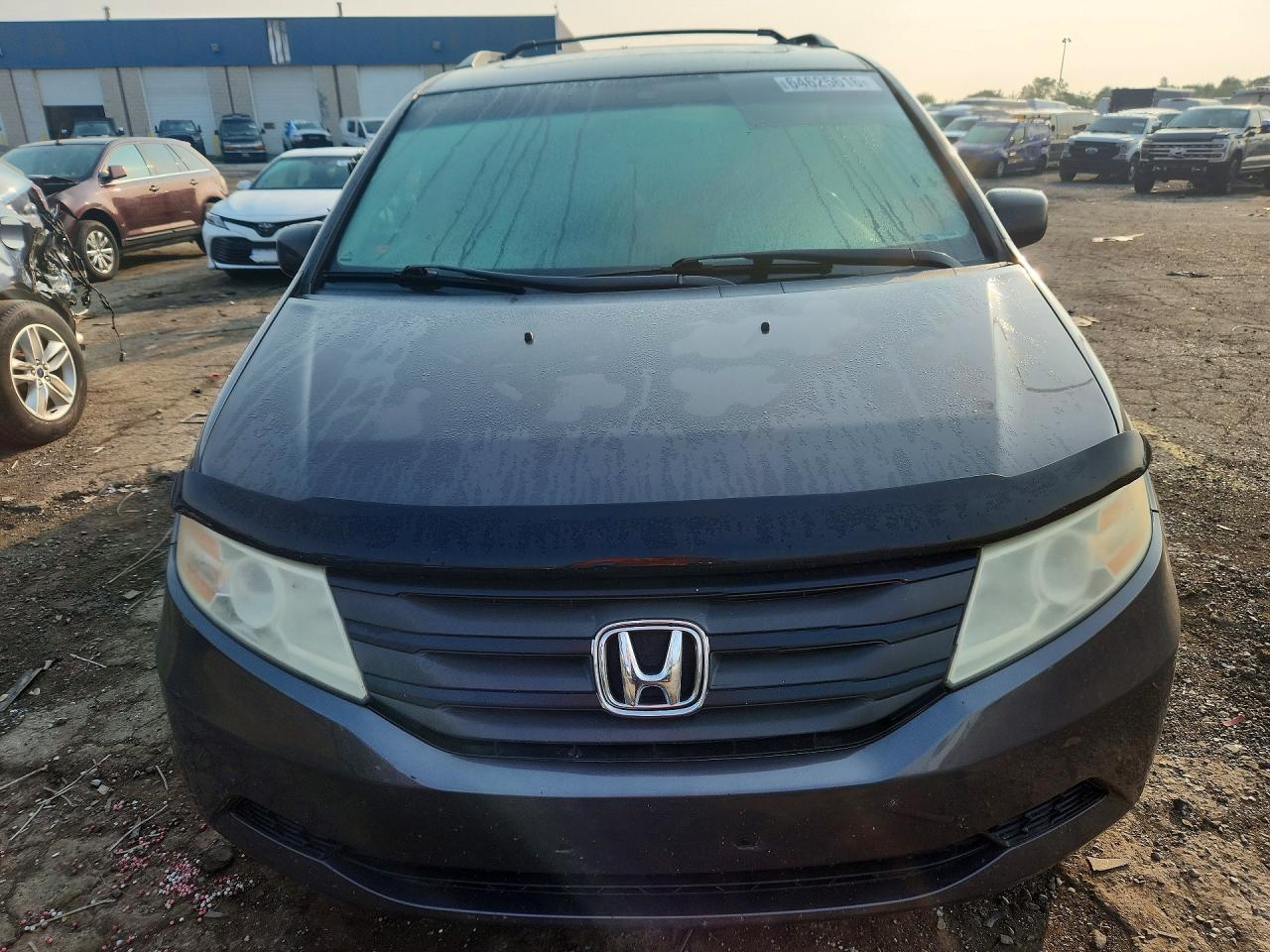 2012 Honda Odyssey Exl Gray vin: 5FNRL5H67CB094033