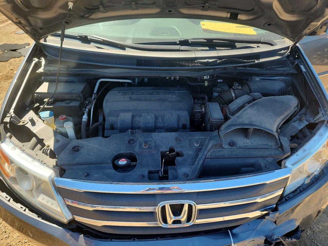 2012 Honda Odyssey Exl Gray vin: 5FNRL5H67CB096980