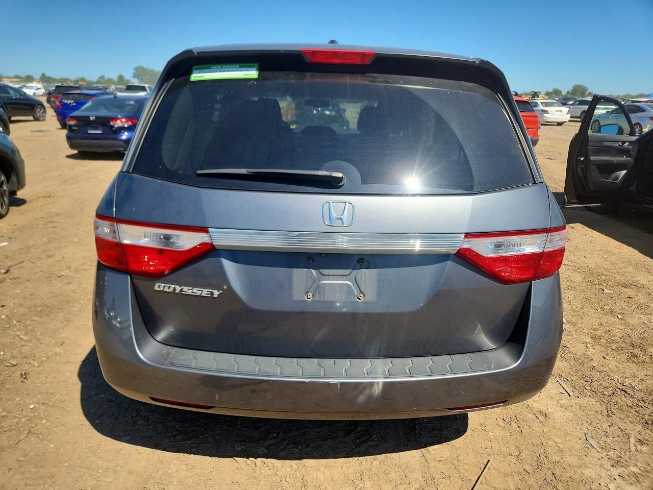 2012 Honda Odyssey Exl Gray vin: 5FNRL5H67CB096980