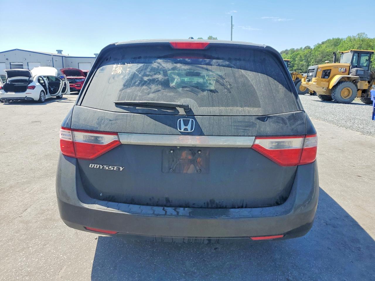2012 Honda Odyssey Exl Gray vin: 5FNRL5H67CB099975