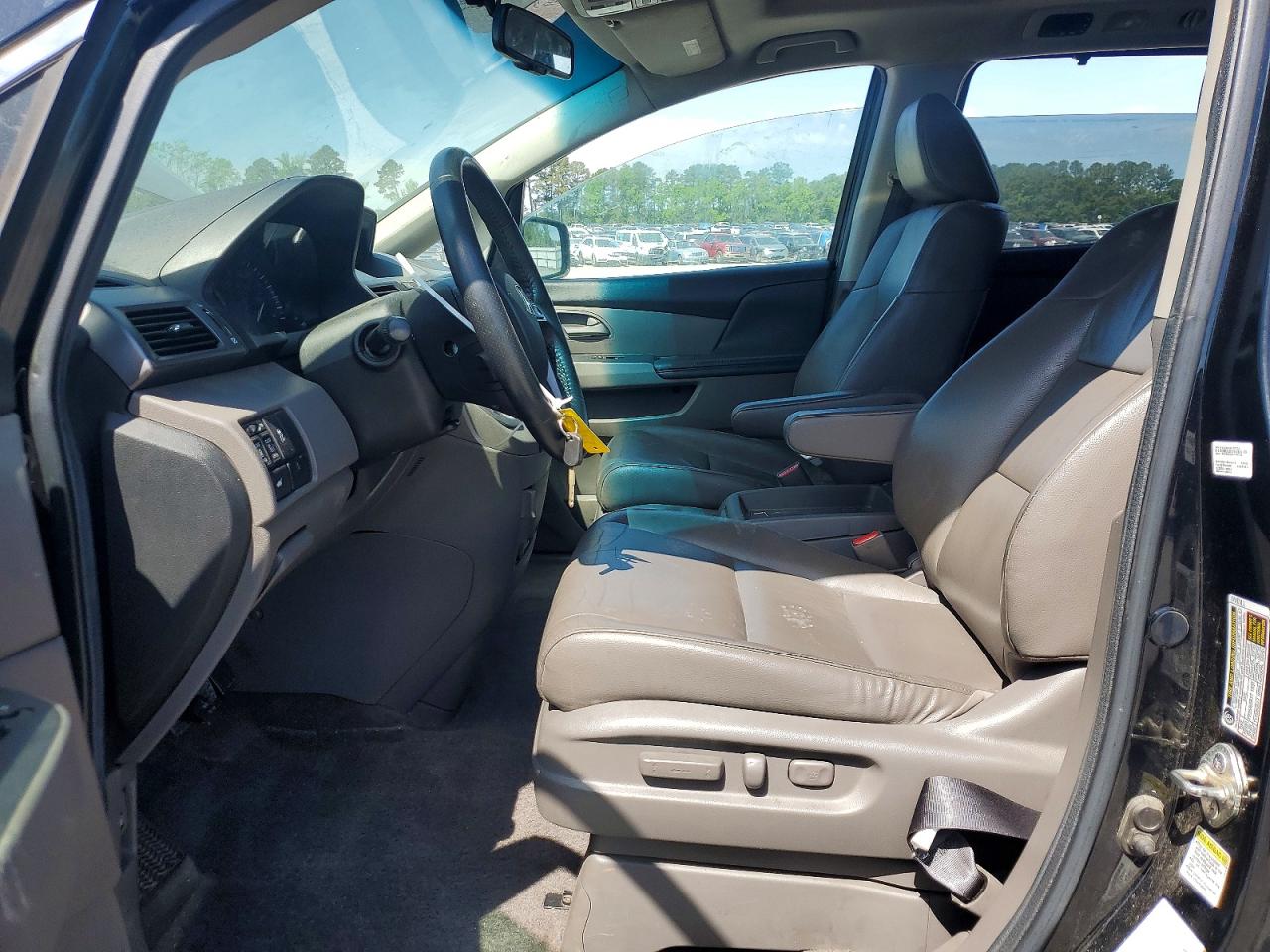 2012 Honda Odyssey Exl Gray vin: 5FNRL5H67CB099975