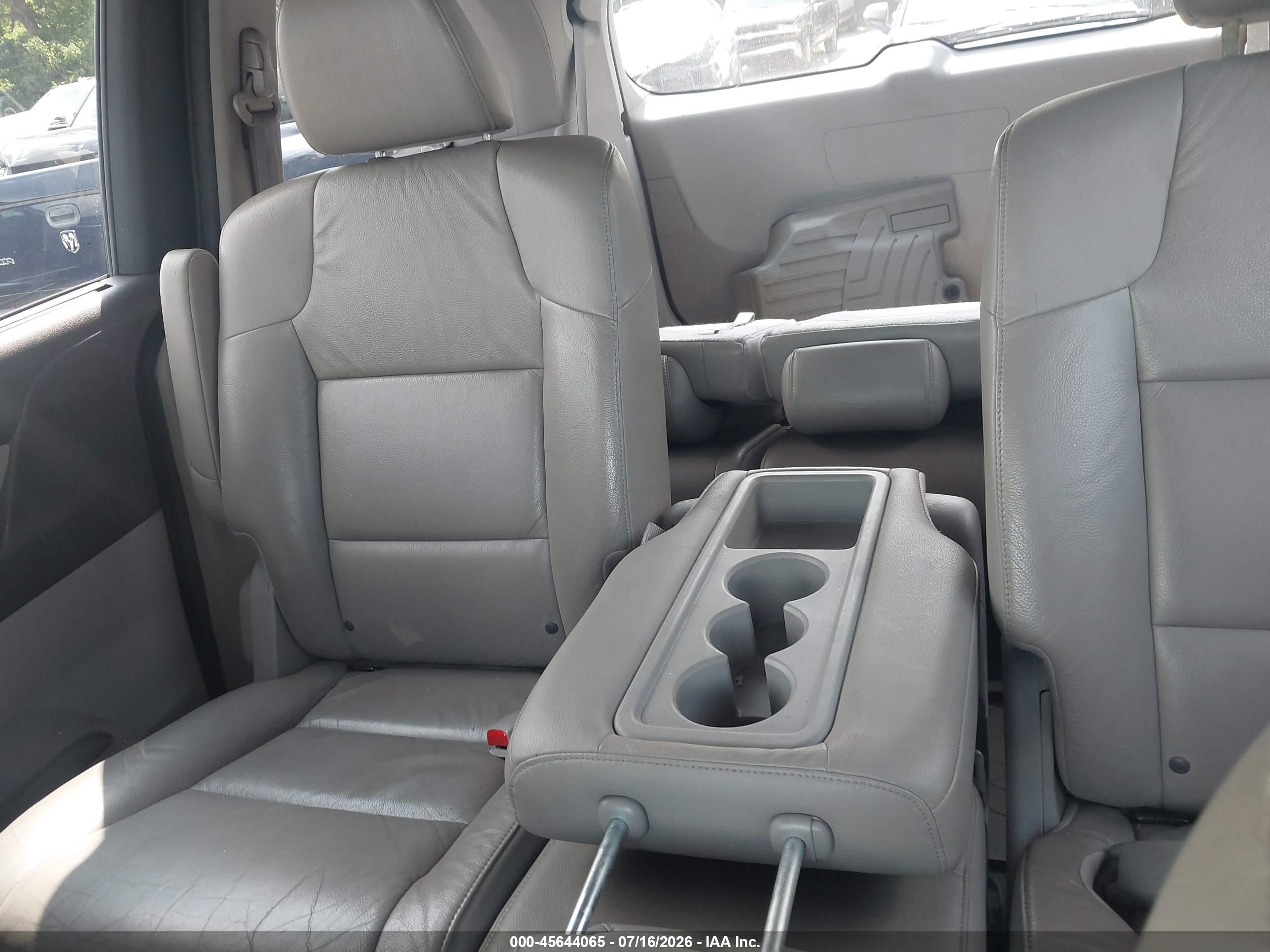 2012 Honda Odyssey Ex-l Black vin: 5FNRL5H67CB103572