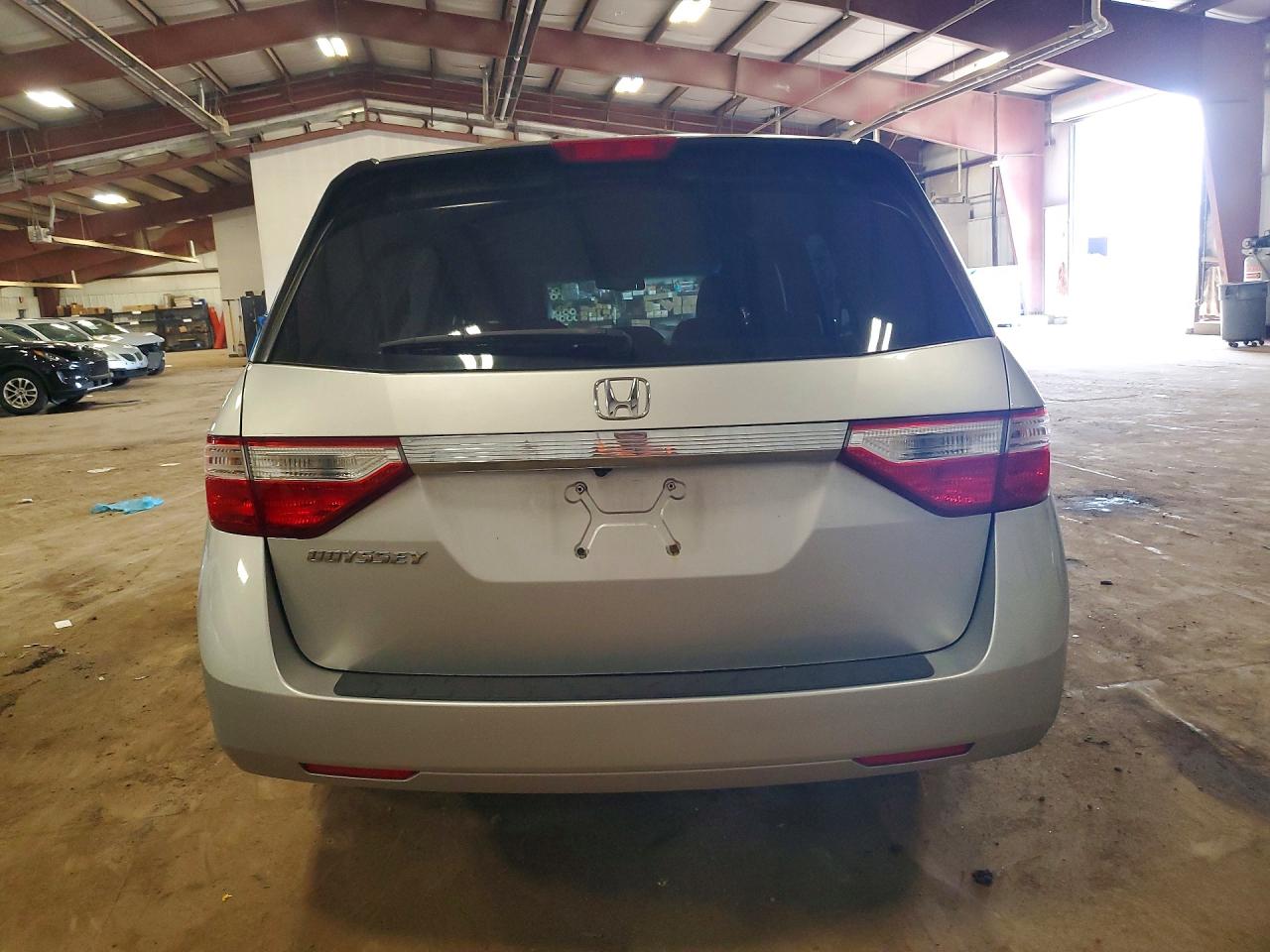 2012 Honda Odyssey Exl Silver vin: 5FNRL5H67CB116340