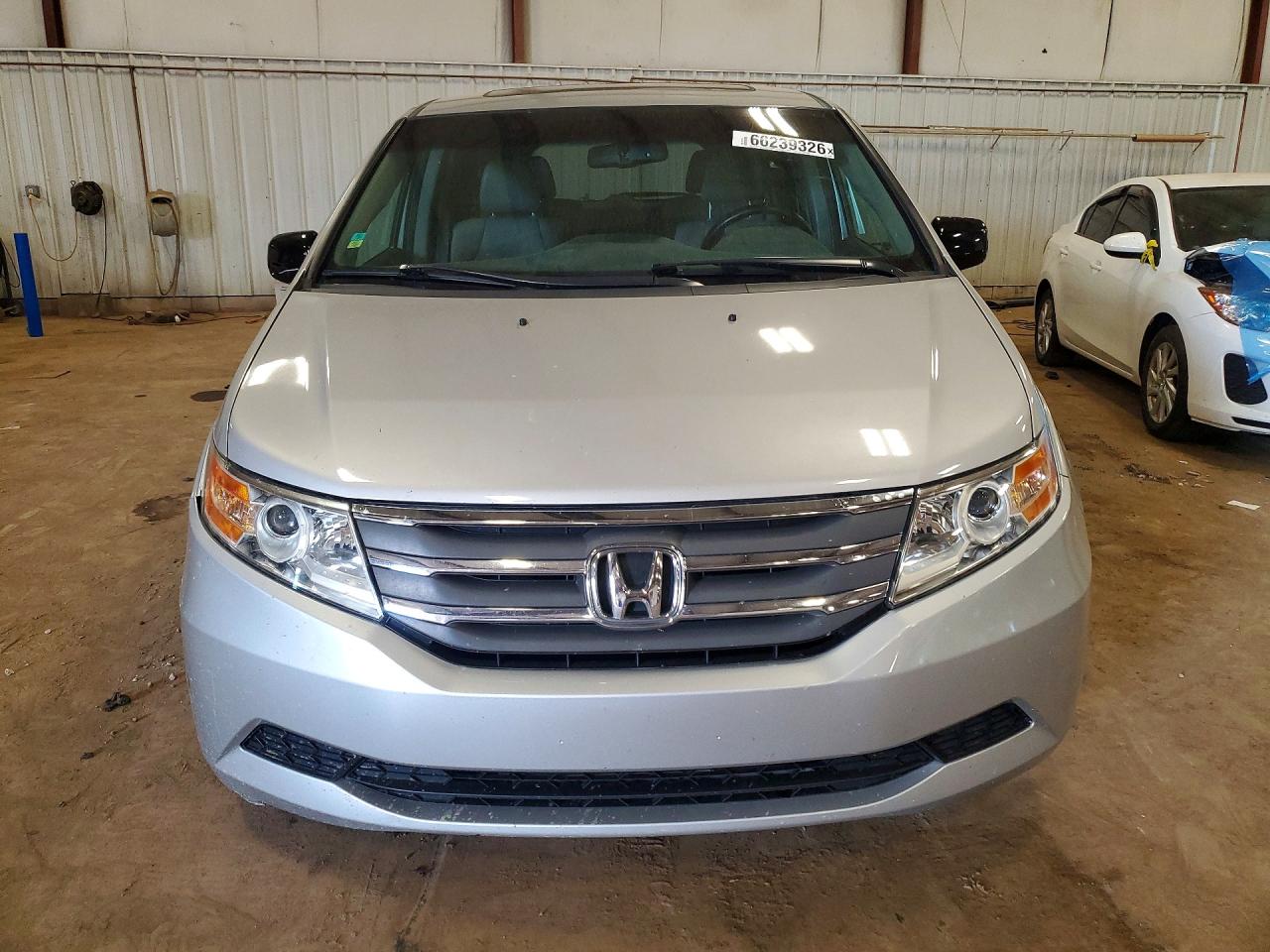 2012 Honda Odyssey Exl Silver vin: 5FNRL5H67CB116340