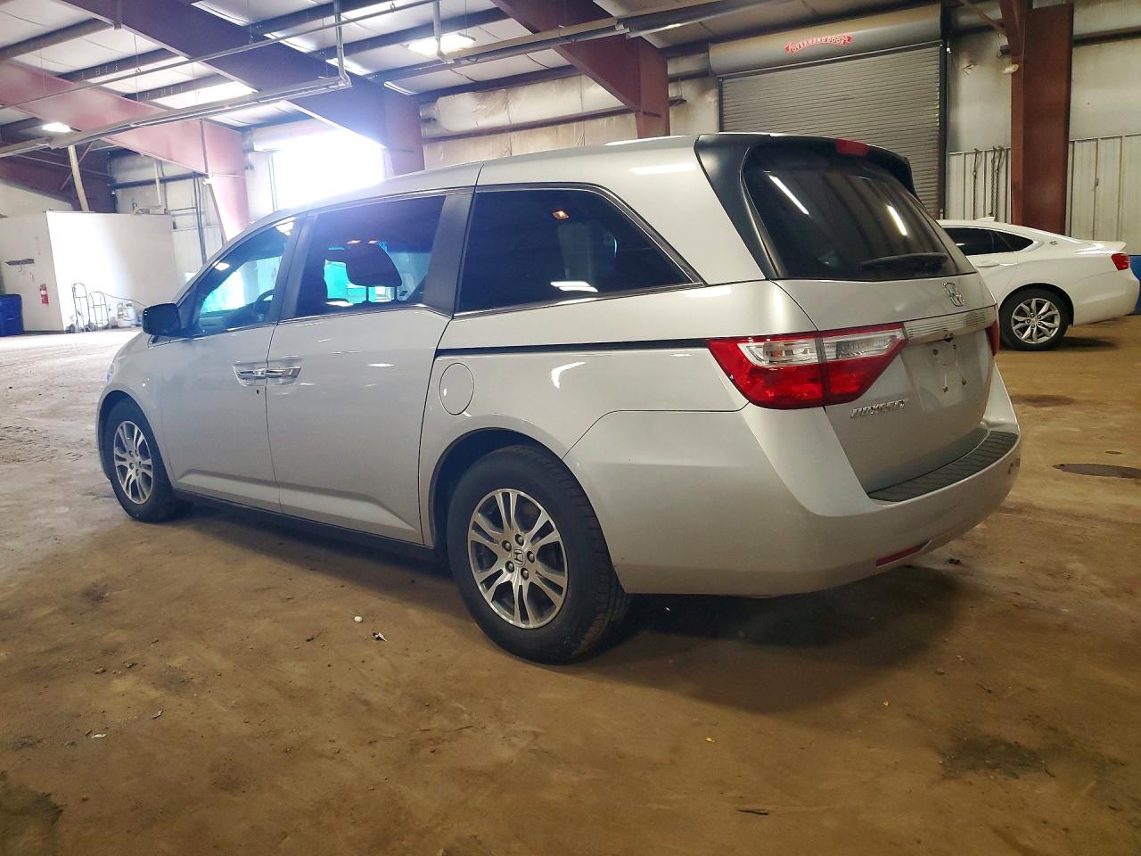 2012 Honda Odyssey Exl Silver vin: 5FNRL5H67CB116340