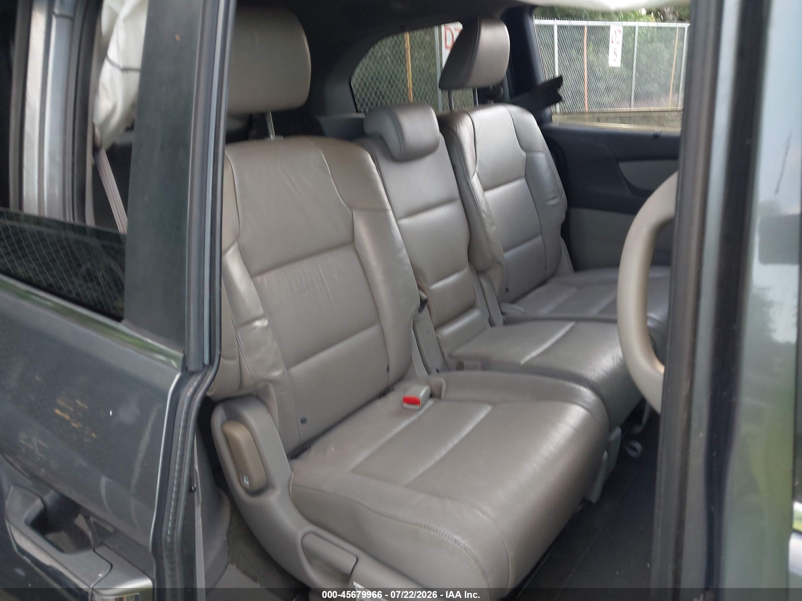 2012 Honda Odyssey Ex-l Серый vin: 5FNRL5H67CB117648