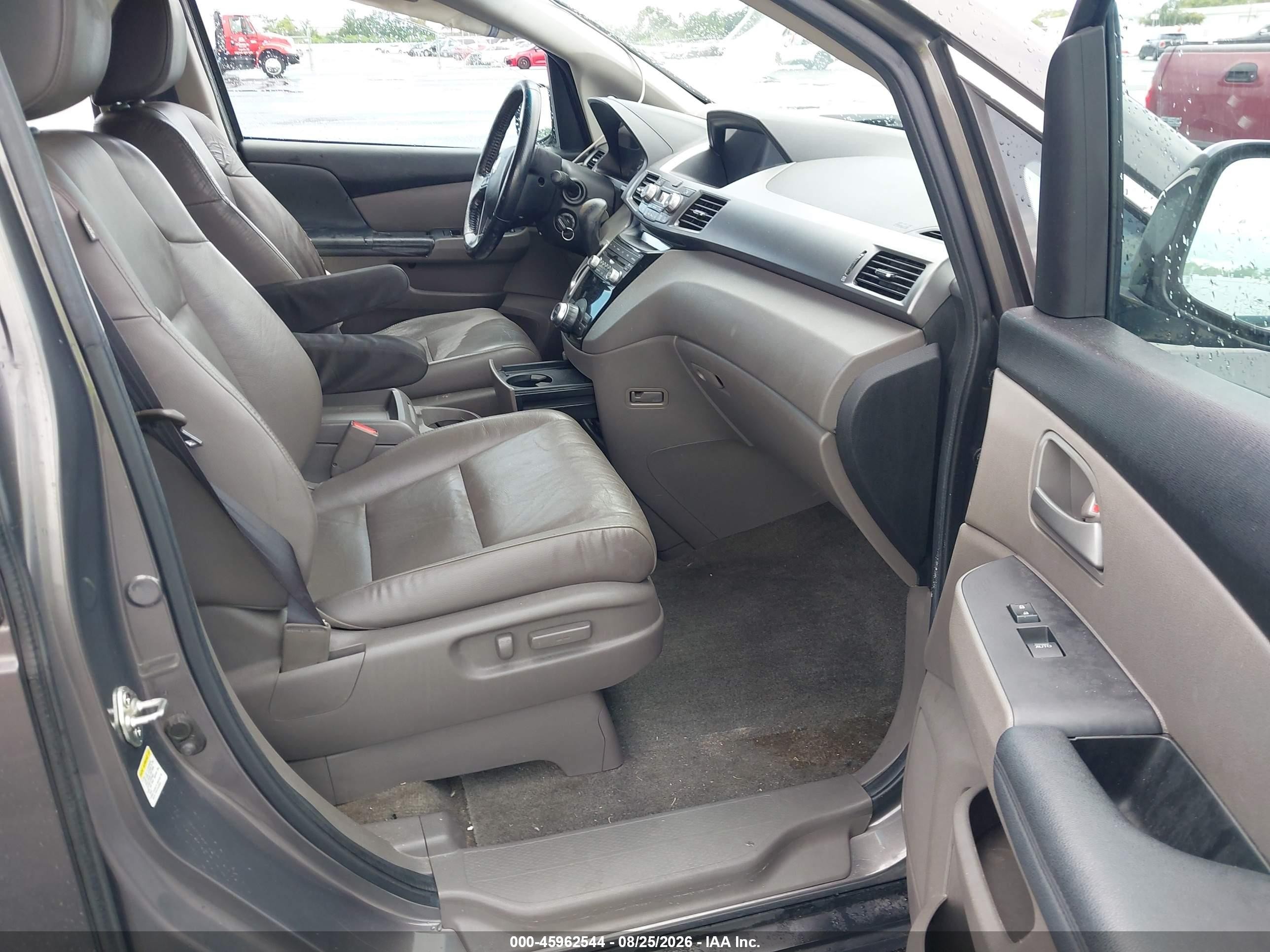 2012 Honda Odyssey Ex-l Gray vin: 5FNRL5H67CB141352