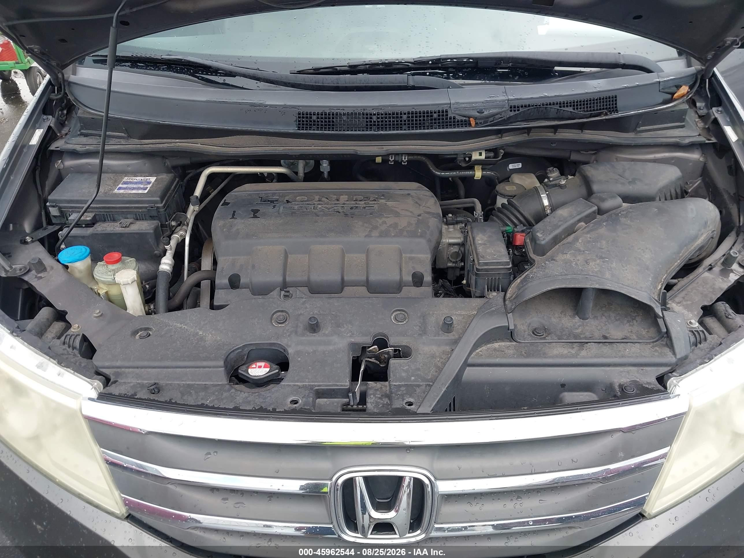2012 Honda Odyssey Ex-l Gray vin: 5FNRL5H67CB141352