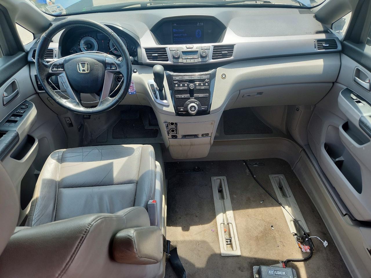 2013 Honda Odyssey Exl Blue vin: 5FNRL5H67DB014859