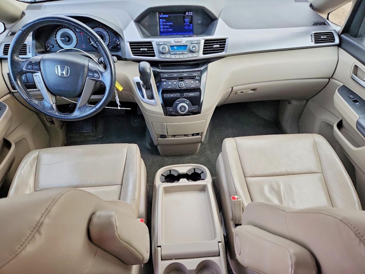 2013 Honda Odyssey Exl Burgundy vin: 5FNRL5H67DB016319