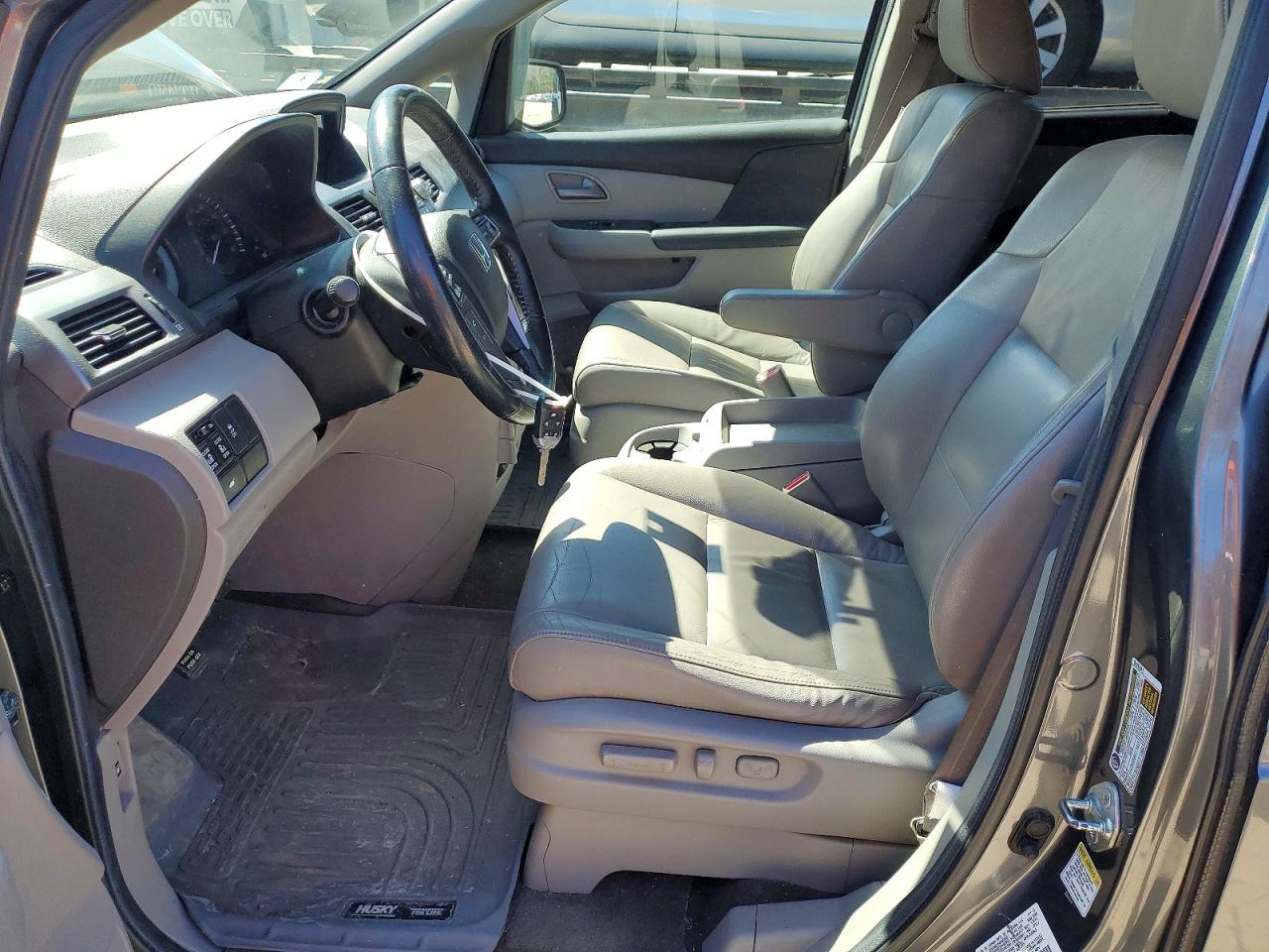 2013 Honda Odyssey Exl Gray vin: 5FNRL5H67DB022220