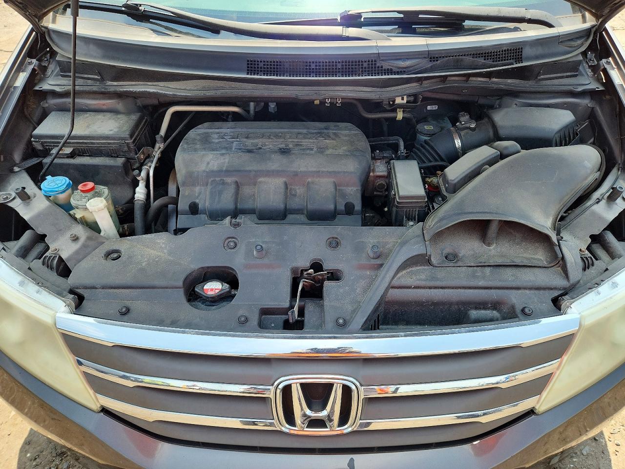 2013 Honda Odyssey Exl Gray vin: 5FNRL5H67DB023822