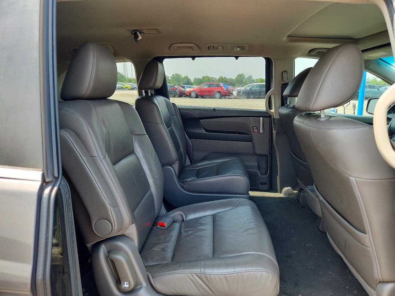 2013 Honda Odyssey Exl Gray vin: 5FNRL5H67DB023822