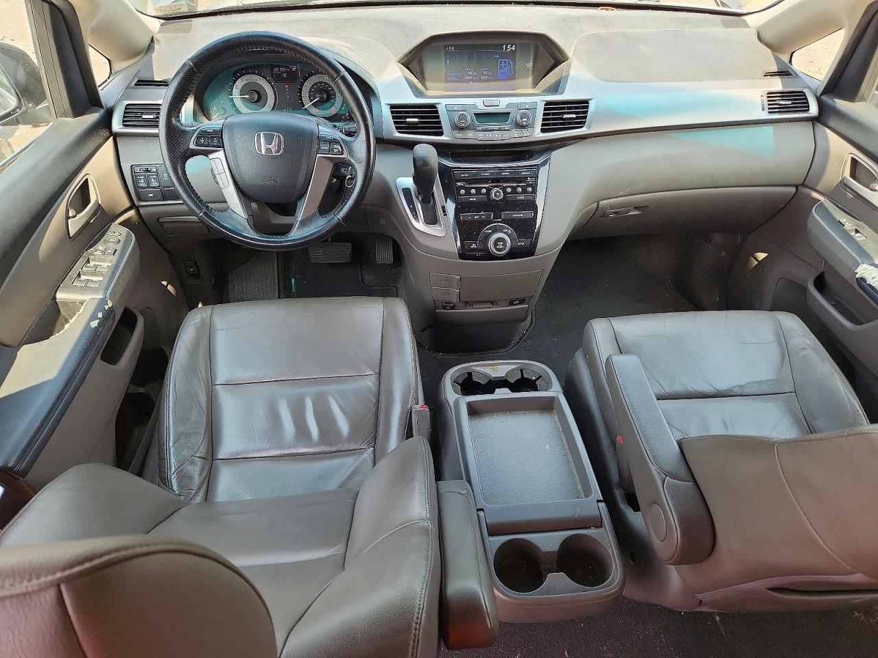 2013 Honda Odyssey Exl Gray vin: 5FNRL5H67DB023822