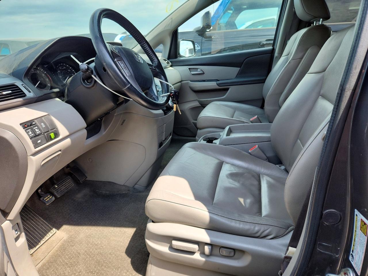2013 Honda Odyssey Exl Gray vin: 5FNRL5H67DB032861