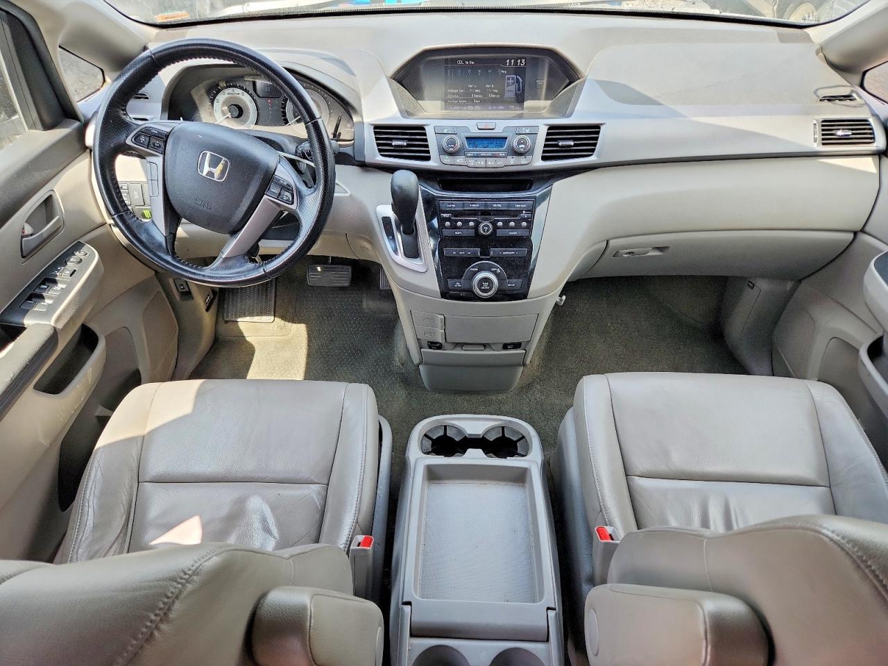 2013 Honda Odyssey Exl Gray vin: 5FNRL5H67DB032861