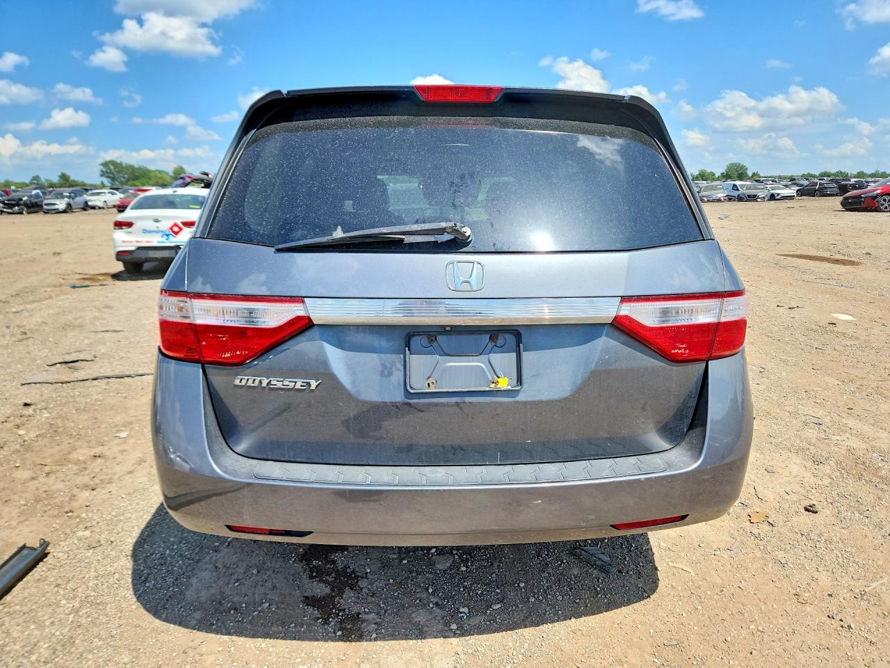 2013 Honda Odyssey Exl Серый vin: 5FNRL5H67DB034612