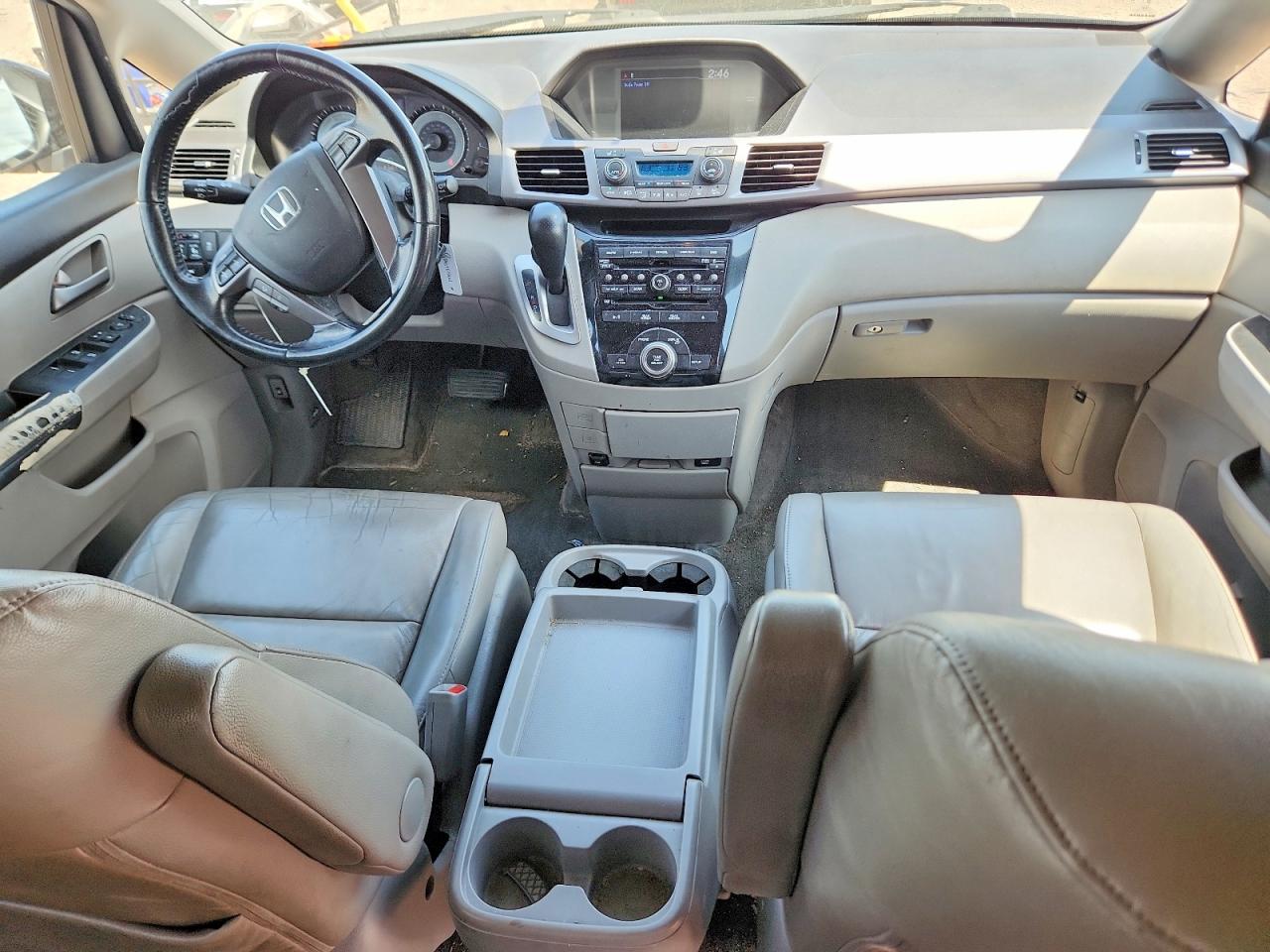 2013 Honda Odyssey Exl Серый vin: 5FNRL5H67DB034612