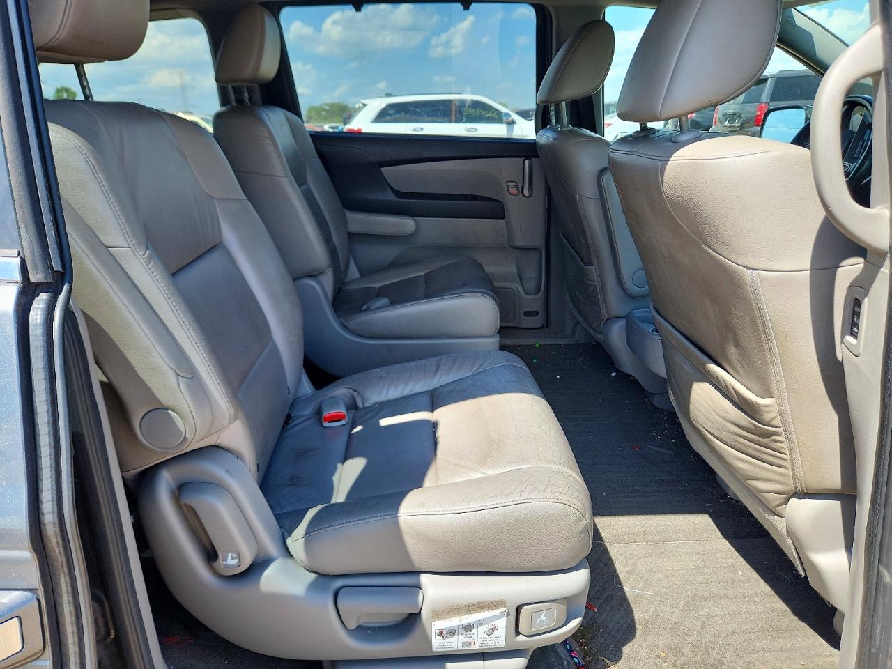 2013 Honda Odyssey Exl Серый vin: 5FNRL5H67DB034612