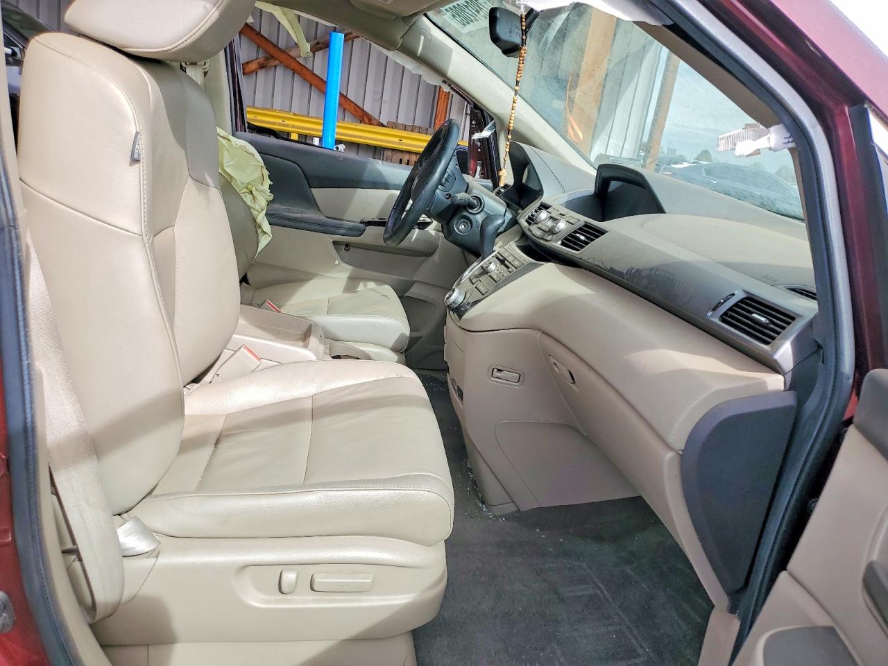 2013 Honda Odyssey Exl Maroon vin: 5FNRL5H67DB037395