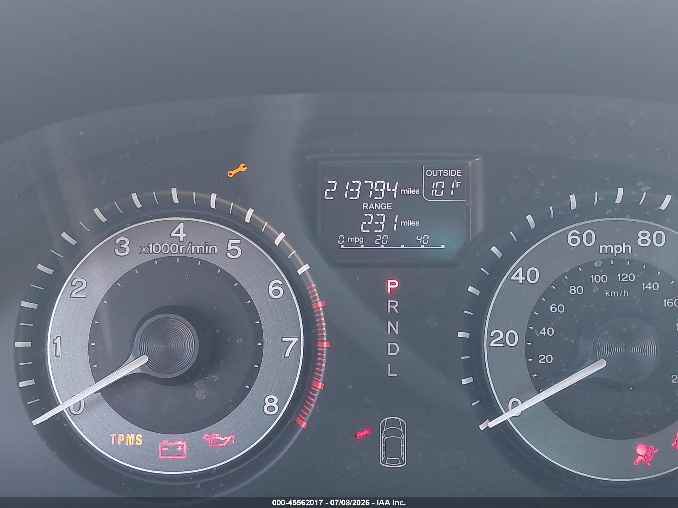 2013 Honda Odyssey Ex-l Beige vin: 5FNRL5H67DB045562