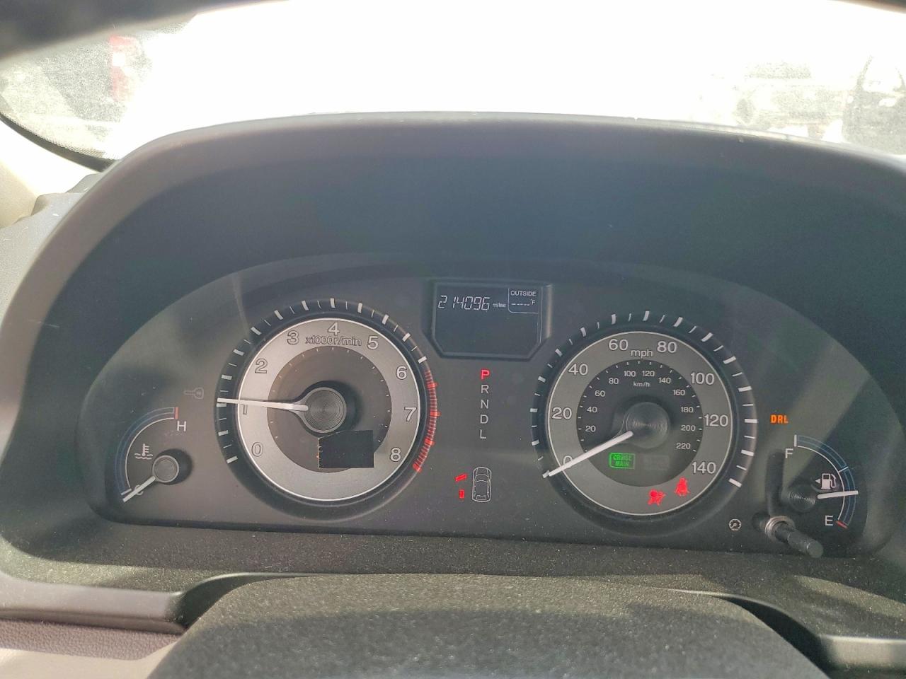 2013 Honda Odyss Ex-l White vin: 5FNRL5H67DB047232