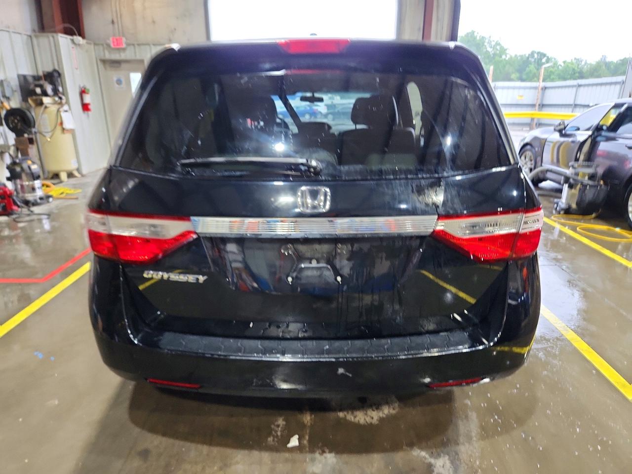 2013 Honda Odyssey Exl Black vin: 5FNRL5H67DB047568