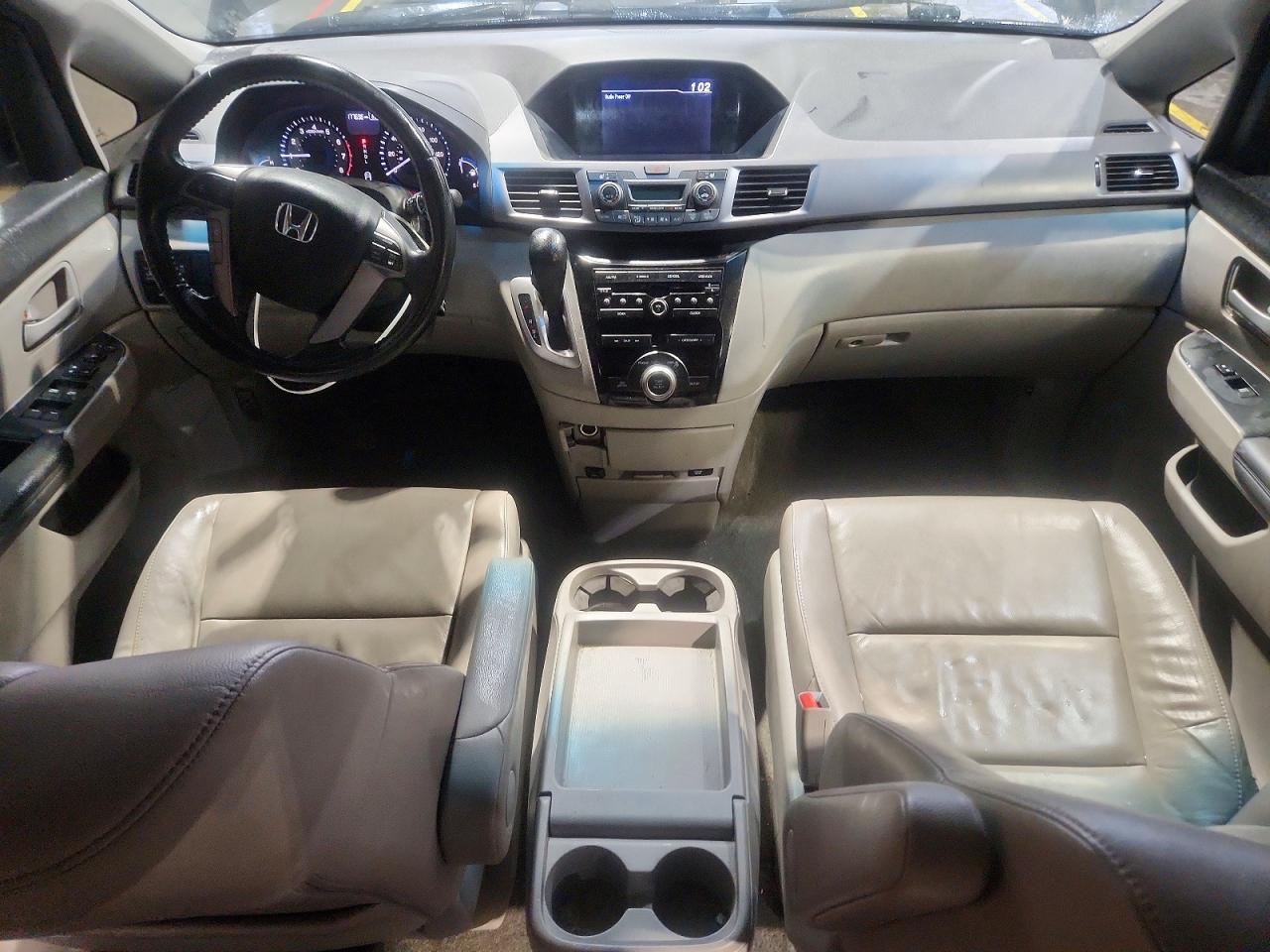 2013 Honda Odyssey Exl Black vin: 5FNRL5H67DB047568