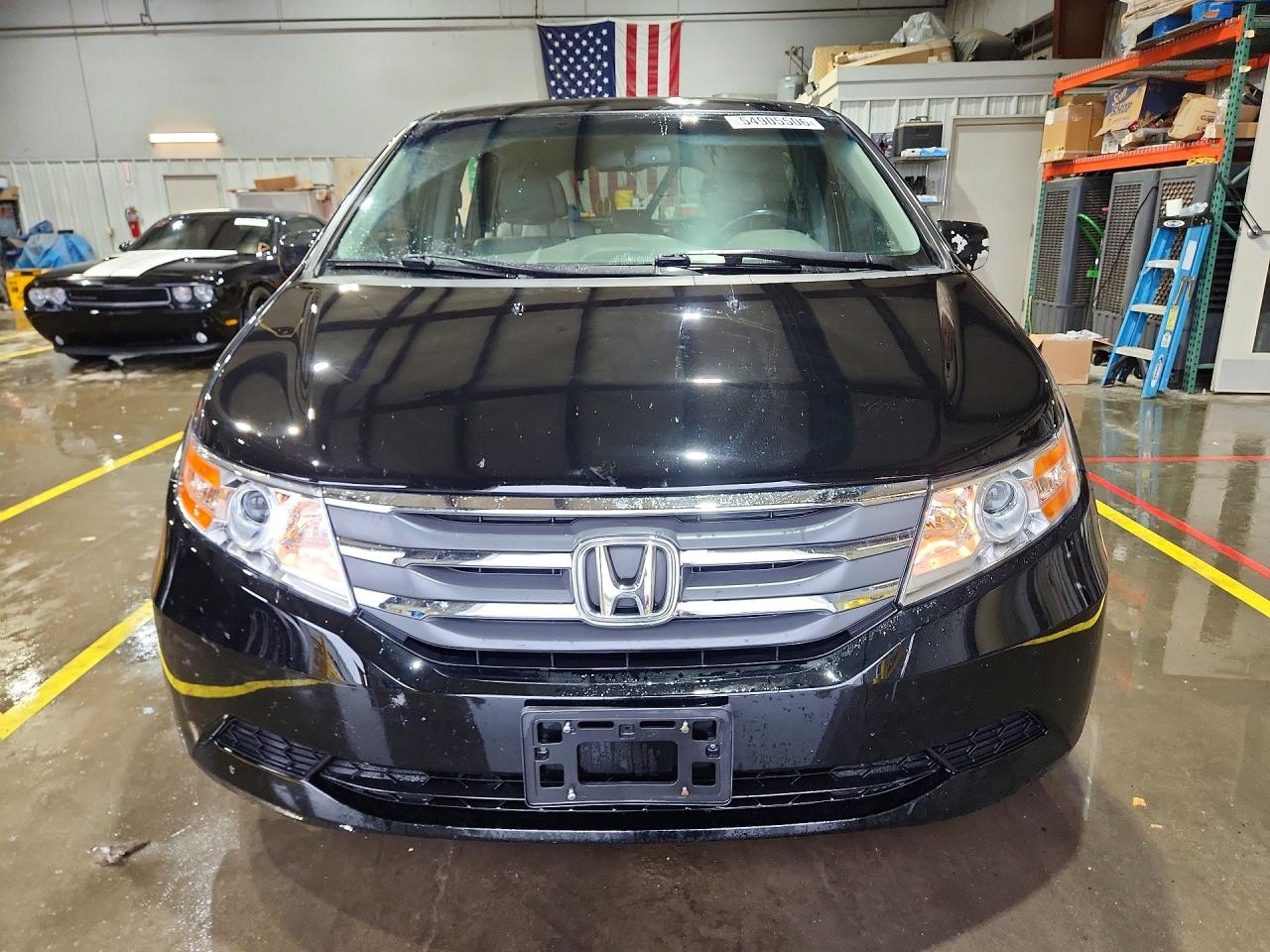 2013 Honda Odyssey Exl Black vin: 5FNRL5H67DB047568