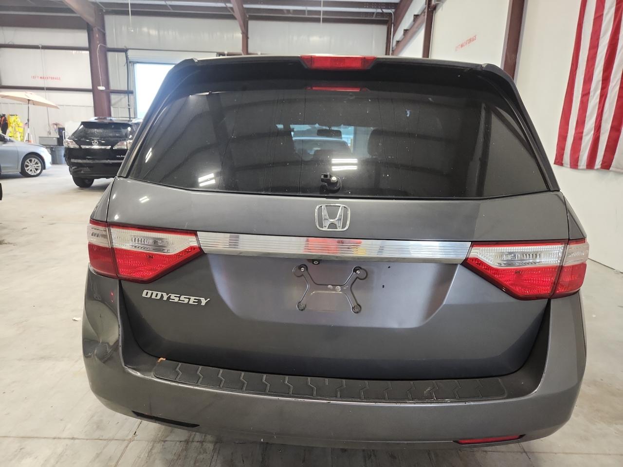 2013 Honda Odyssey Exl Gray vin: 5FNRL5H67DB053189