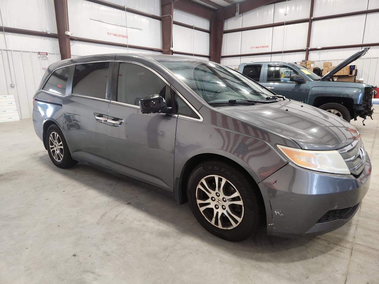 2013 Honda Odyssey Exl Gray vin: 5FNRL5H67DB053189