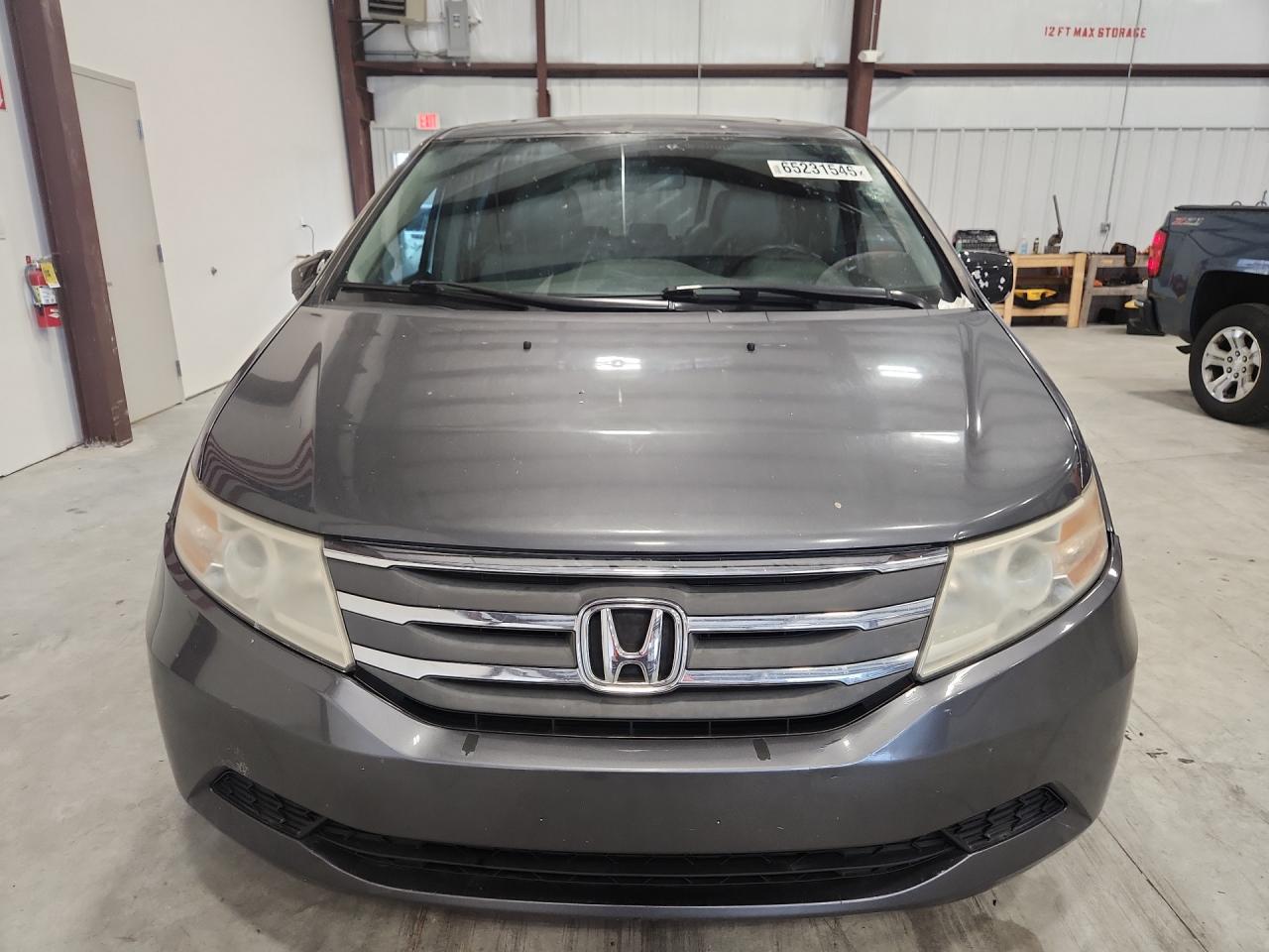 2013 Honda Odyssey Exl Gray vin: 5FNRL5H67DB053189