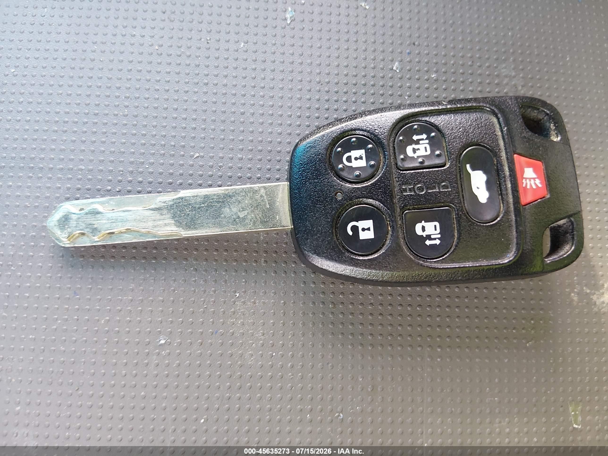 2013 Honda Odyssey Ex-l Gray vin: 5FNRL5H67DB053368