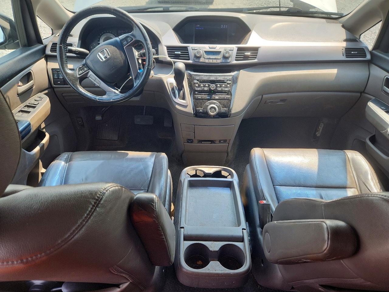 2013 Honda Odyssey Exl Silver vin: 5FNRL5H67DB053547