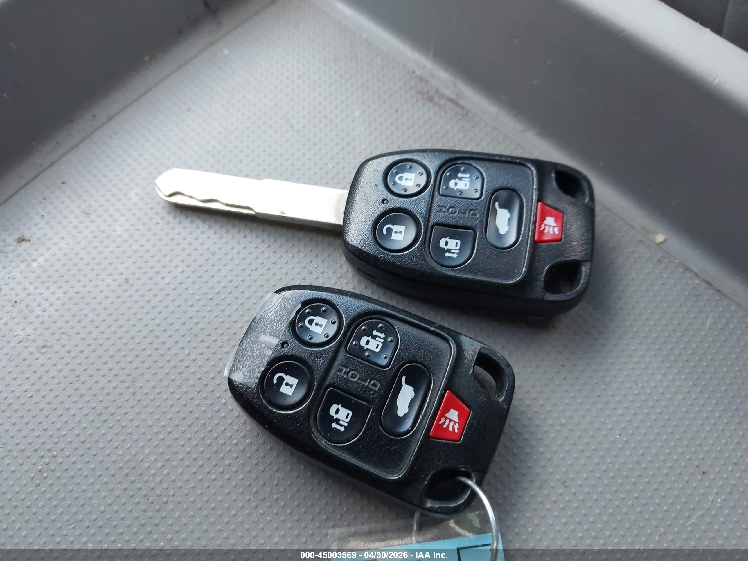 2013 Honda Odyssey Ex-l Черный vin: 5FNRL5H67DB057338