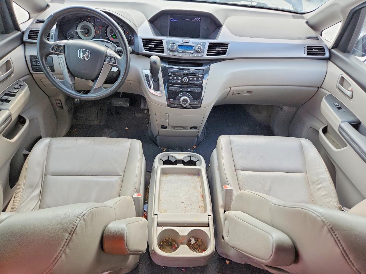2013 Honda Odyssey Exl Gray vin: 5FNRL5H67DB060577