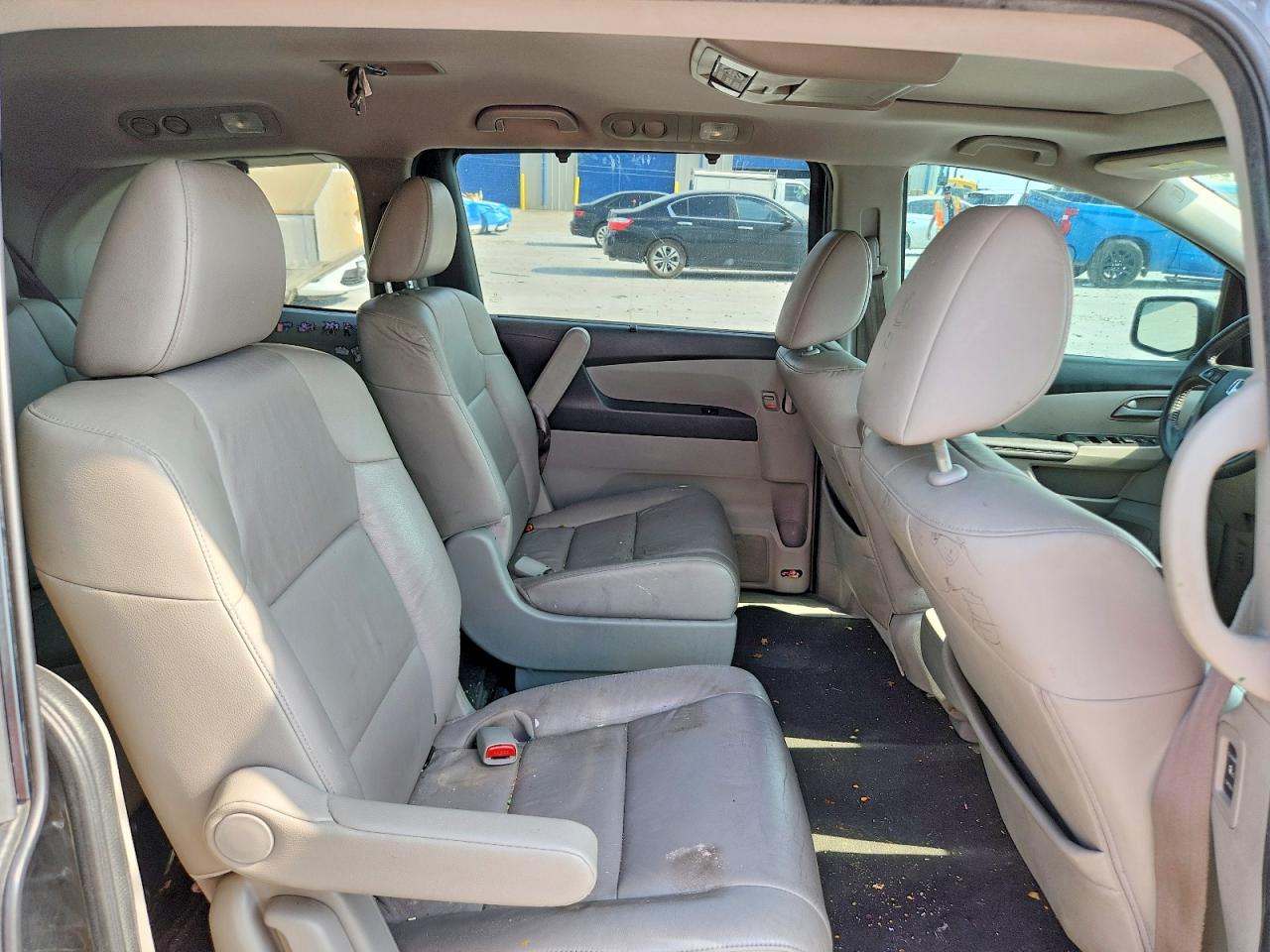 2013 Honda Odyssey Exl Gray vin: 5FNRL5H67DB060577