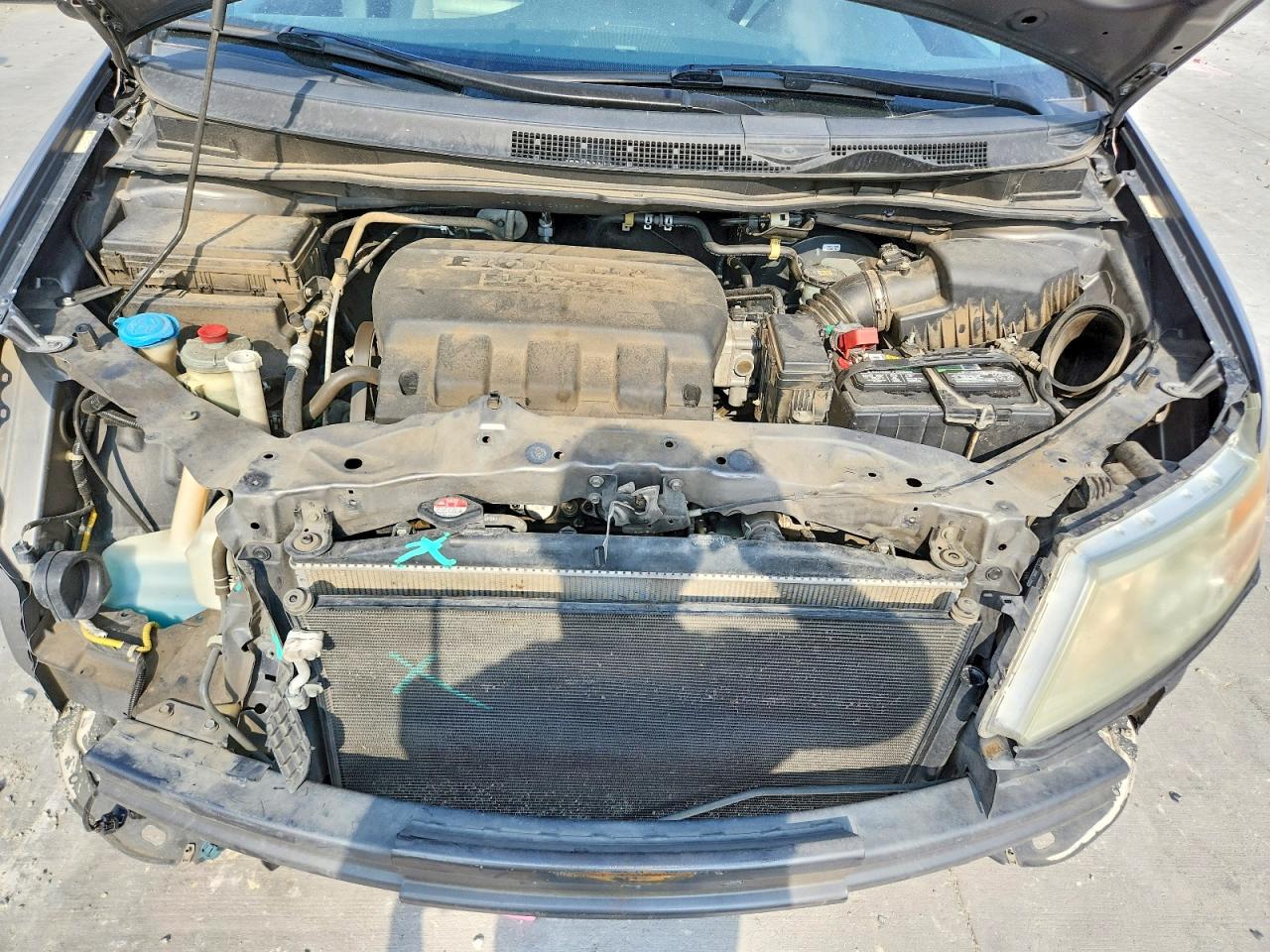 2013 Honda Odyssey Exl Gray vin: 5FNRL5H67DB060577