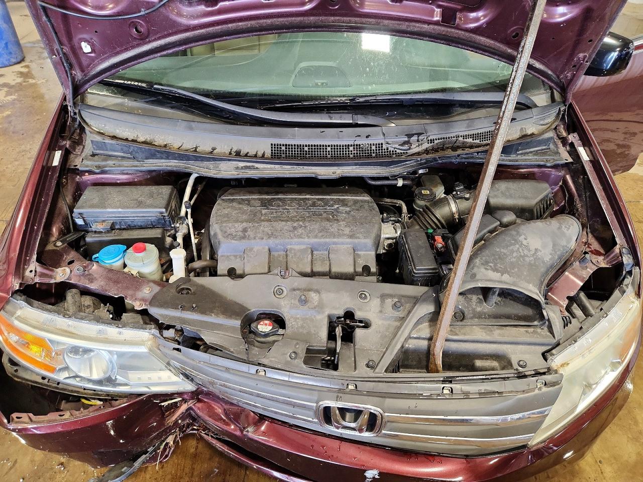 2013 Honda Odyssey Exl Maroon vin: 5FNRL5H67DB079727