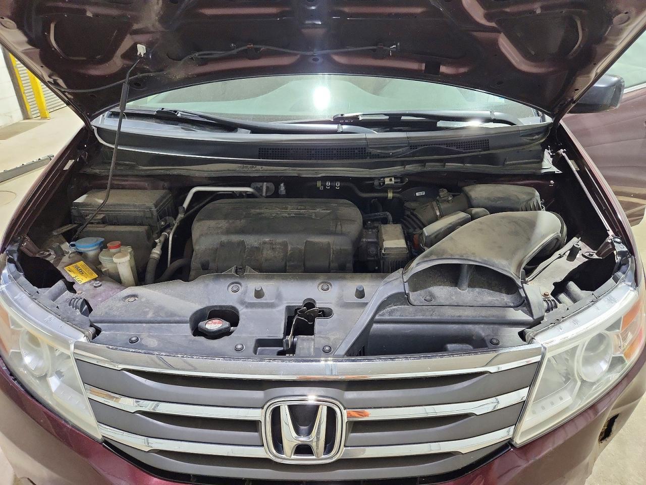2013 Honda Odyssey Exl Maroon vin: 5FNRL5H67DB080389