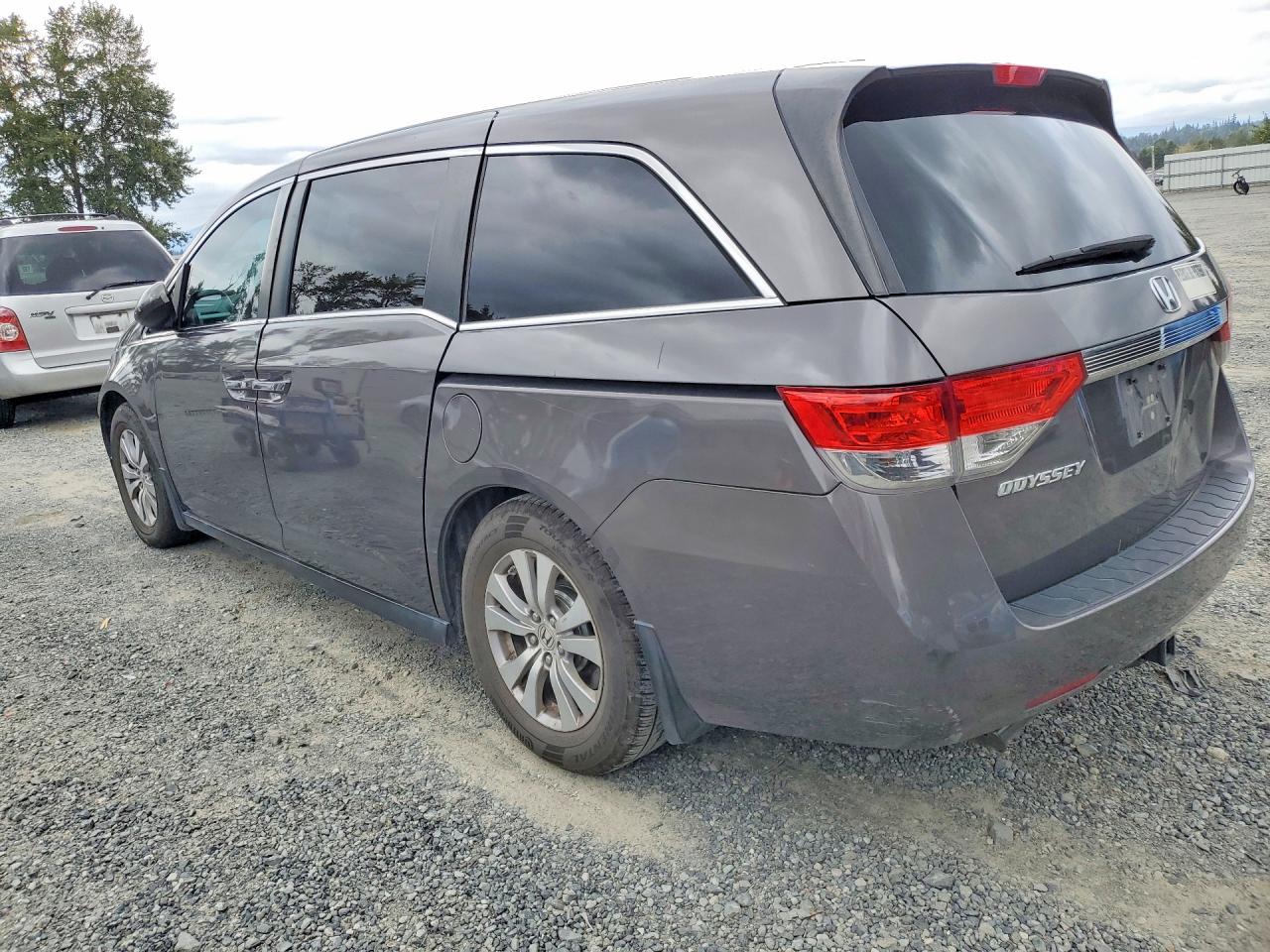 2014 Honda Odyssey Exl Gray vin: 5FNRL5H67EB002602