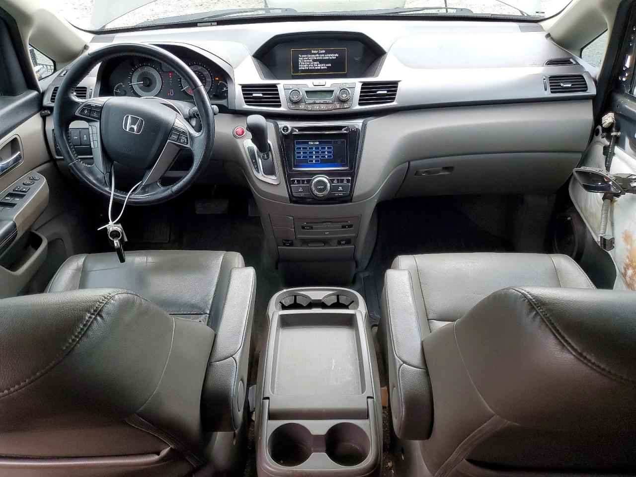 2014 Honda Odyssey Exl Gray vin: 5FNRL5H67EB002602
