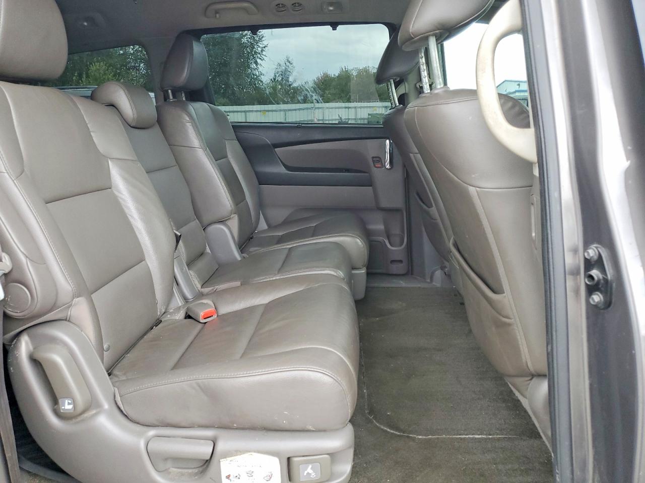 2014 Honda Odyssey Exl Gray vin: 5FNRL5H67EB002602