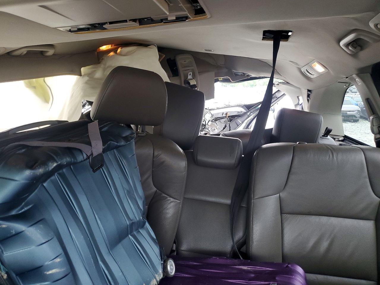 2014 Honda Odyssey Exl Gray vin: 5FNRL5H67EB017357
