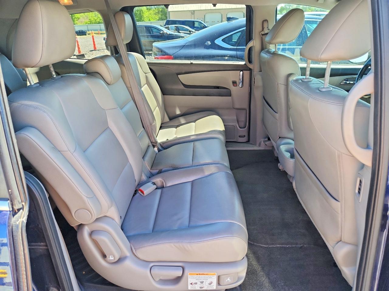 2014 Honda Odyssey Exl Blue vin: 5FNRL5H67EB022204